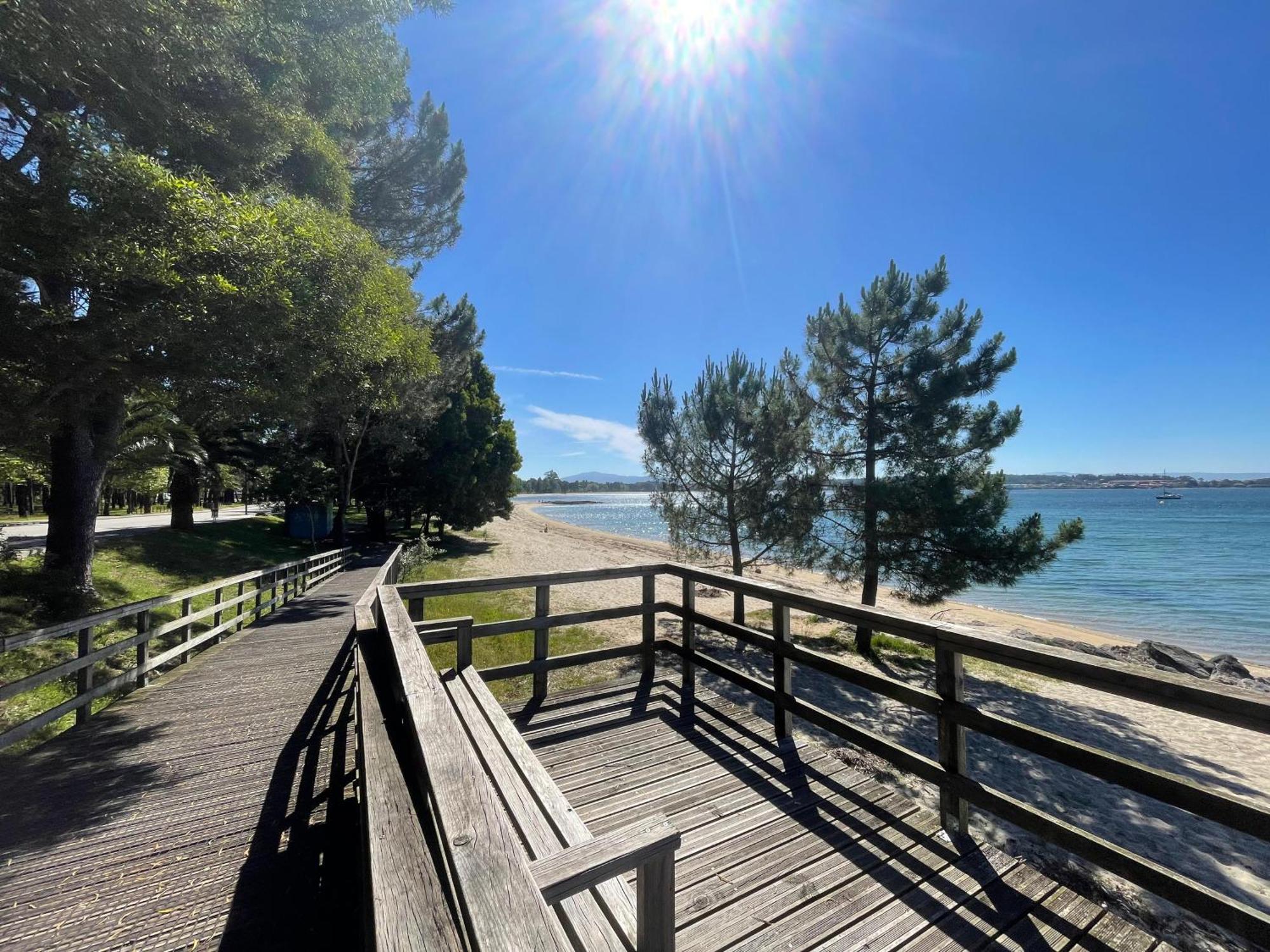 Piso Cerca De La Playa En Escarabote,Boiro Daire Dış mekan fotoğraf